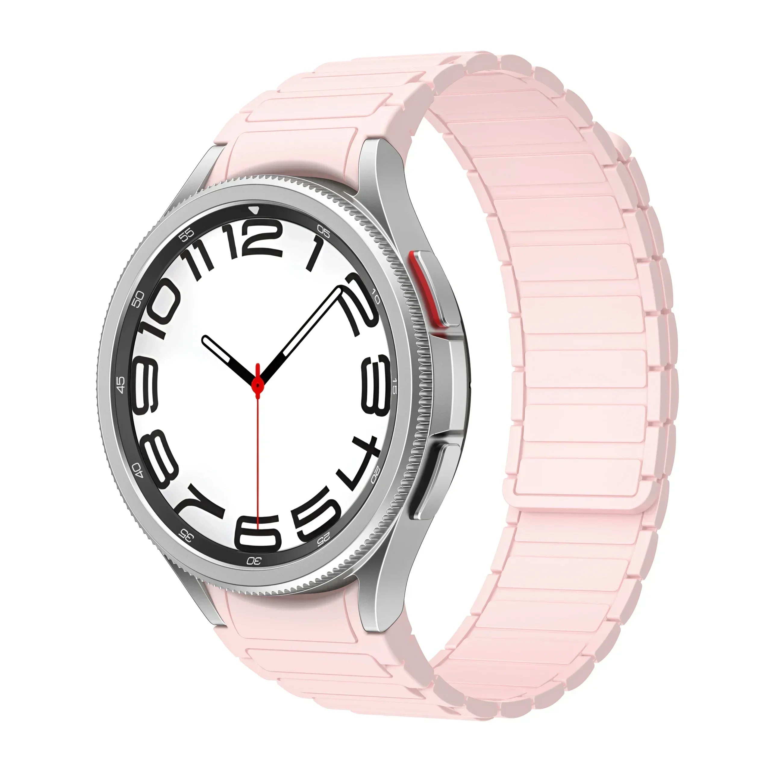 Silicone Band For Samsung Galaxy Watch 6 Classic 43mm 47mm 5Pro 45mm NO Gaps Sports Strap For Watch 6 40 44mm 4Classic 42mm 46mm