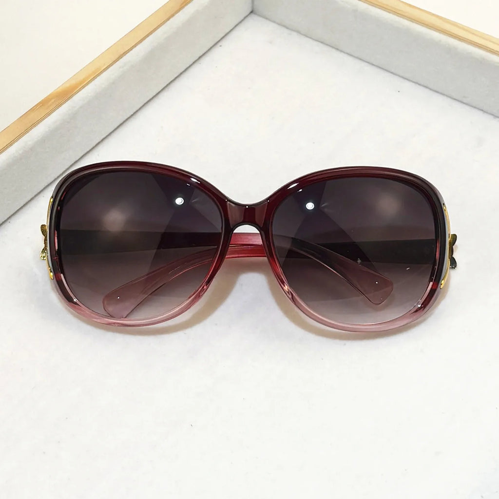 3PCS Fashion Oversized Sunglasses Women Plastic Female Big Frame Gradient Sun Glasses UV400 gafas de sol mujer