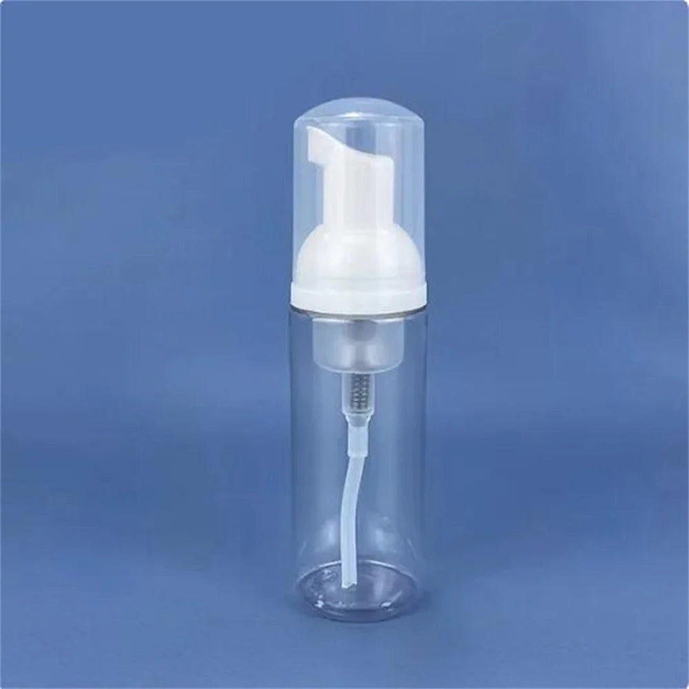 12pcs 30/60ml Portable Foam Bottle Empty Pump Clear Bottle Lotion Shampoo Dispenser Hot Koop Refillable Bottles pump foam bottle