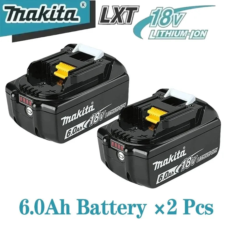 100% Genuine Makita 18V Battery 5Ah 6Ah 9Ah, Replacement for BL1860B BL1850B BL1840 BL1830 BL1815 Power Tool Battery