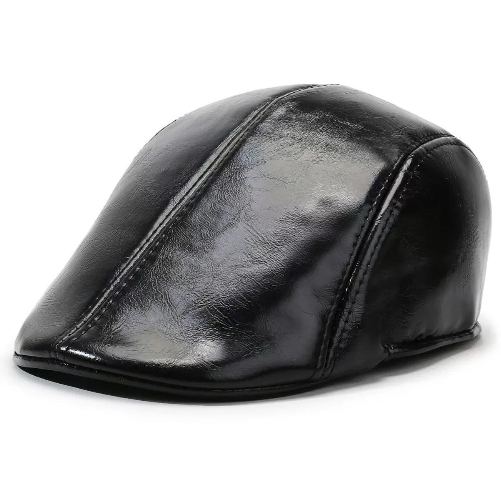 New Soft Men Berets Casual Anti-UV Newspaper Hat Dad Hat Men