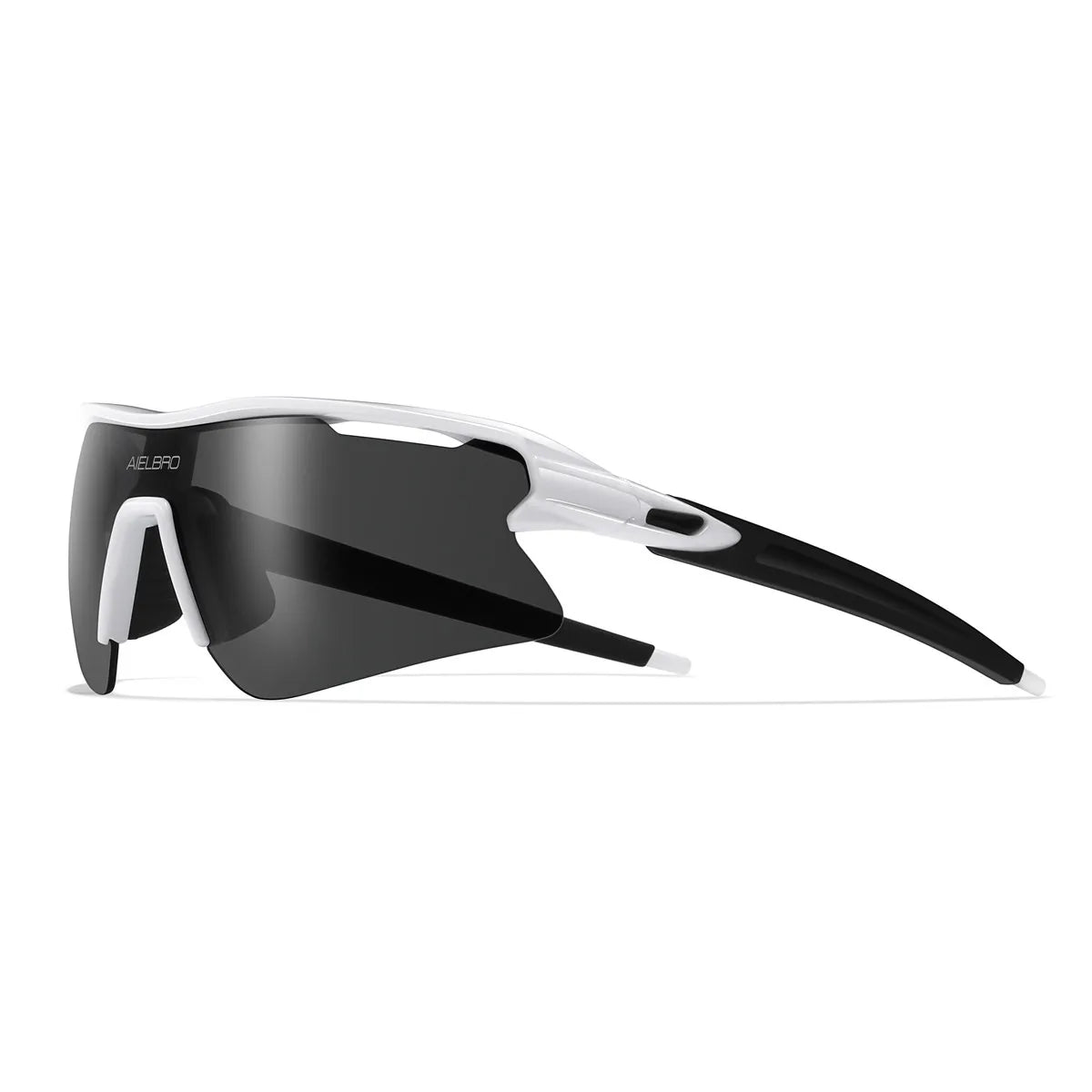 AIELBRO Sports Sunglasses for Men Women Cycling Running - UV400 Protection Bicycle Glasses for Road Bike & Outdoor Activities