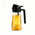 Commercial Grade Glass Spray Oil Pot for Catering Household Seasoning Oil Bottle for Baking Homestyle Cooking Sprayer