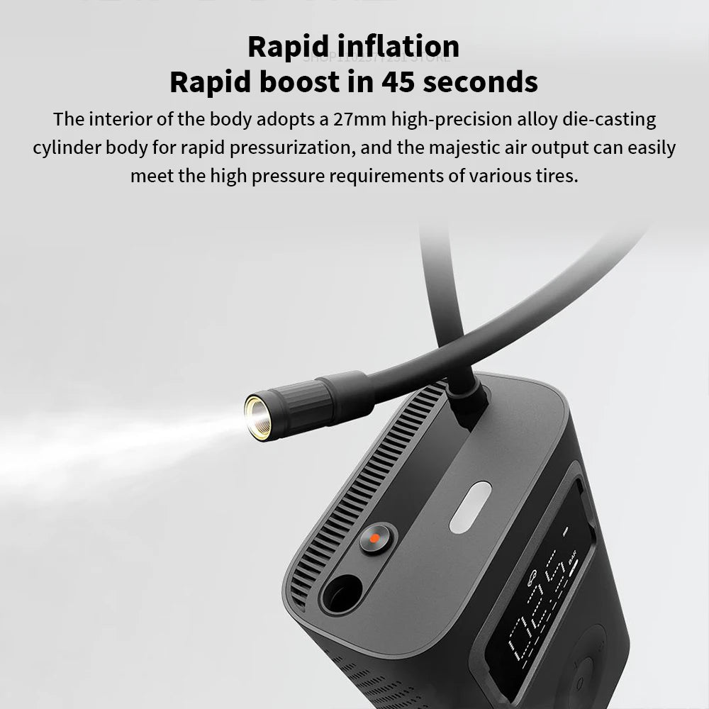 New MIJIA Air Pump 2 Pro Portable Electric Air Compressor Mi Inflatable Treasure 150psi High Pressure Motorcycle Car Soccer