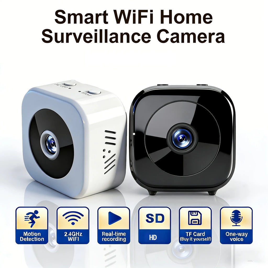 Mini HD Wifi Smart Monitor Surveillance Camera Video Voice DV Recorder Indoor Covert Wireless Security Camera Small Nanny Cam