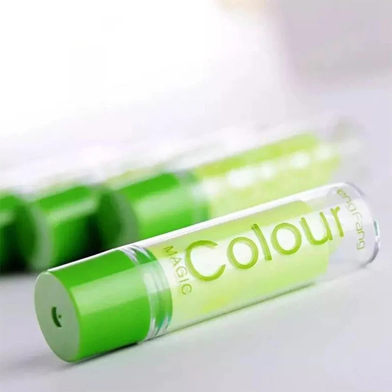 Warm Change Lip Balm Moisturizing Lipstick easy to color and not stick to the cup