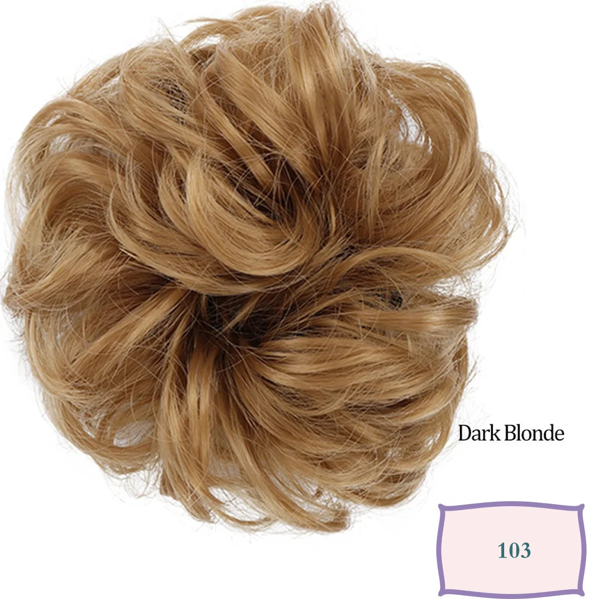 Synthetic Messy Hair Bun Chignon Scrunchies Fake Hair Band Braid Elastic Hairpiece Tail Chignon Donut Updo Hair Pieces for Women