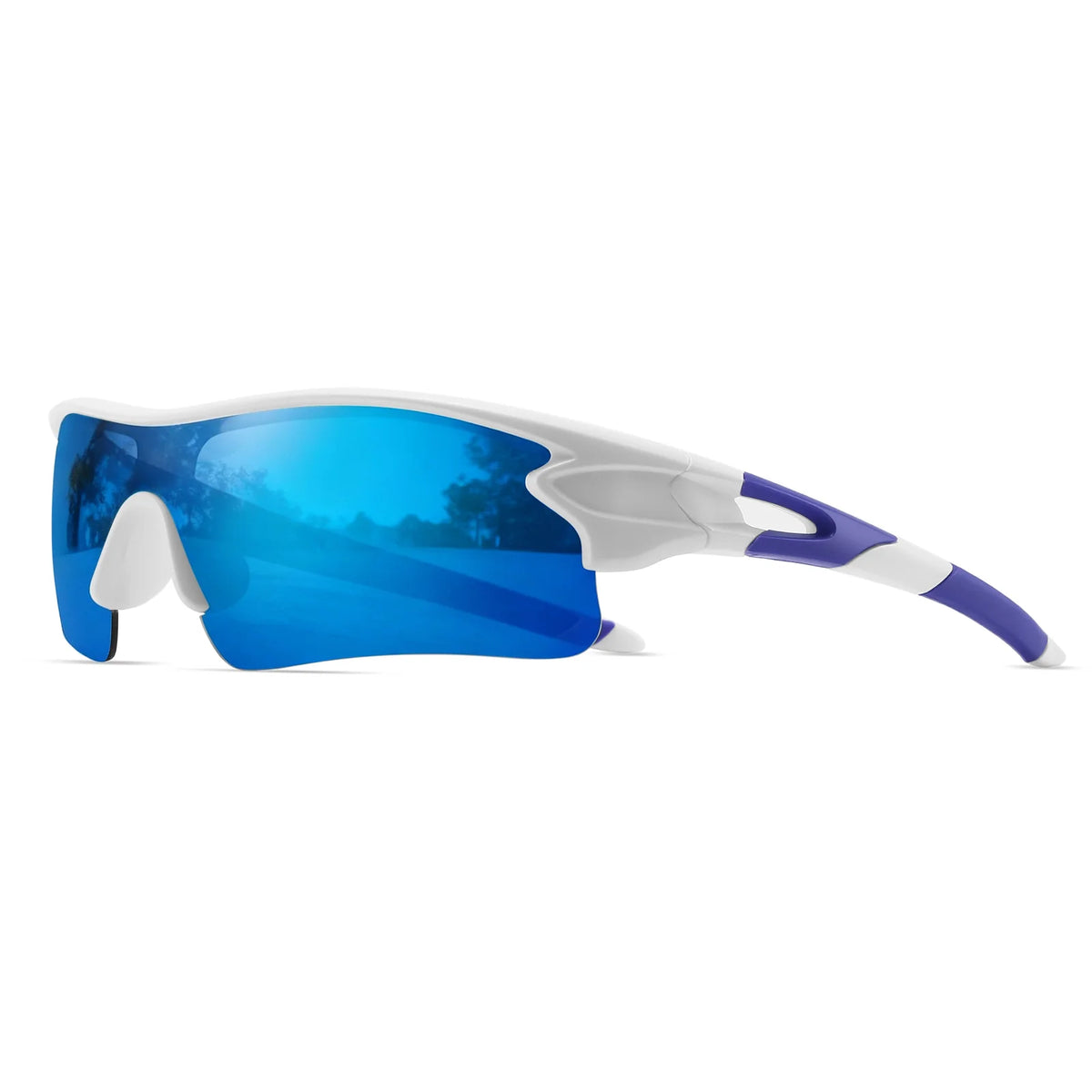New Fashion Colorful Sports Sunglasses - One-Piece Wraparound Lens, UV400 for Running, Cycling & Outdoor