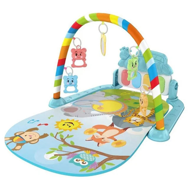 New Baby Activity Fitness Gym Rack 0-1 Year Old Newborn Educational Music Pedal Piano Toddler Toy Gift Mother and Child Supplies