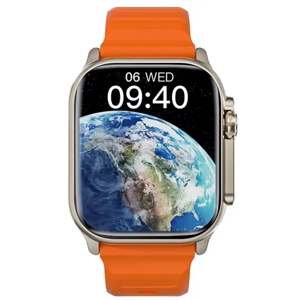 2026 New Men Smart Watch 2.01 Inch HD Screen Bluetooth Call Health Fitness Tracker Multi Sport Mode Smartwatch For Android IOS