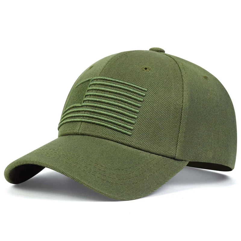 Fashion American Flag Embroidery Baseball Caps Spring and Summer Outdoor Adjustable Casual Hats Sunscreen Hat