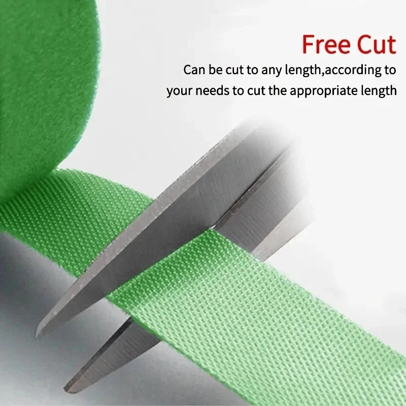 1/3Pc Nylon Plant Bandage Tie Reusable Plant Hook Loop Ties Green Fastener Tape Bamboo Cane Wrap Support Home Garden Accessories