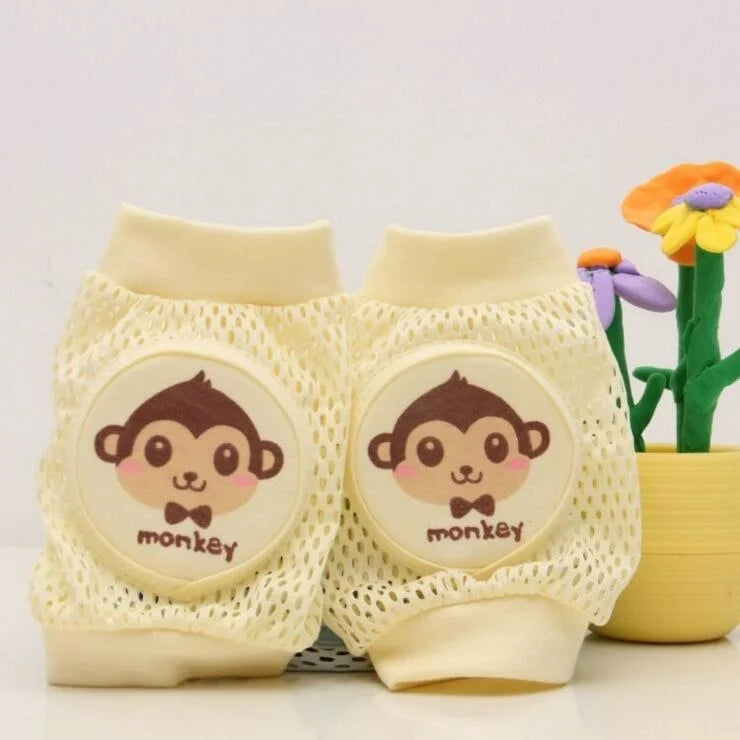 Baby Accessories Knee Pads Safety Bear Girl Boy Kids Crawling Gaiter Toddlers Slip Protector Infant Animal Cushion Brace Car