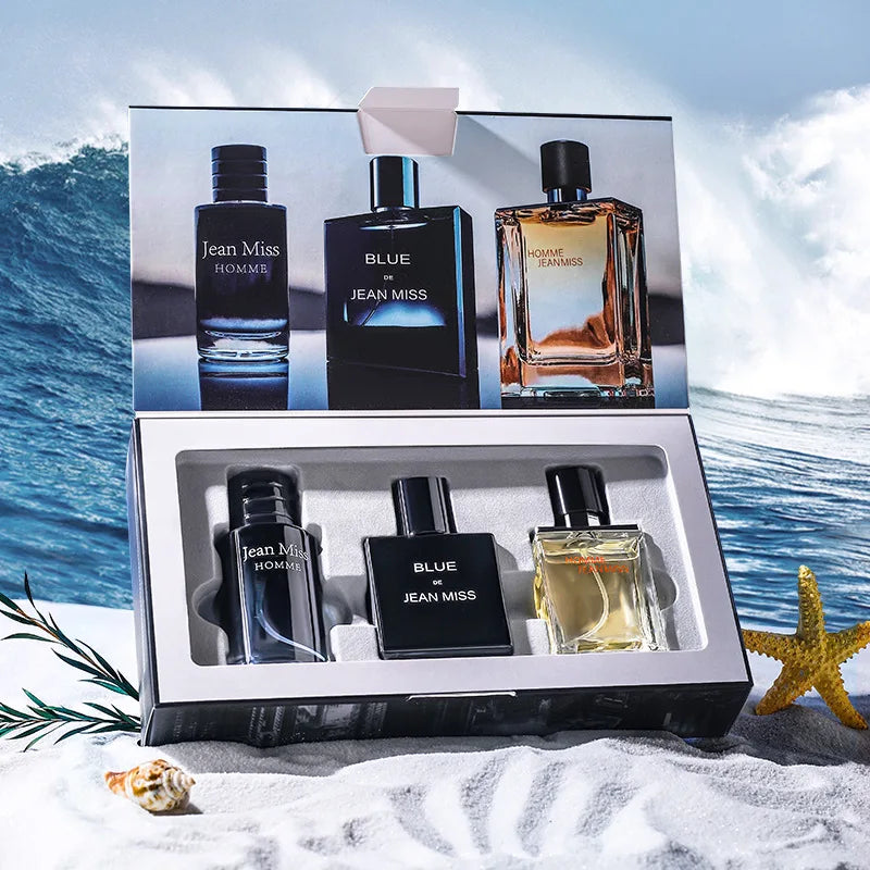 Cologne Perfume Men Sandalwood Perfumes Set Spray Flirting Pheromone Long Lasting Light Fragrance Vibrant Gentleman Dating Gift