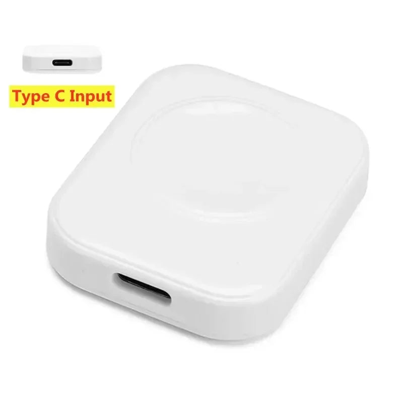 Fast Magnetic Watch Wireless Charger for Apple Watch Series IWatch 9 8 7 6 5 SE Ultra Dock Adapter Type C 8PIN Portable Charging