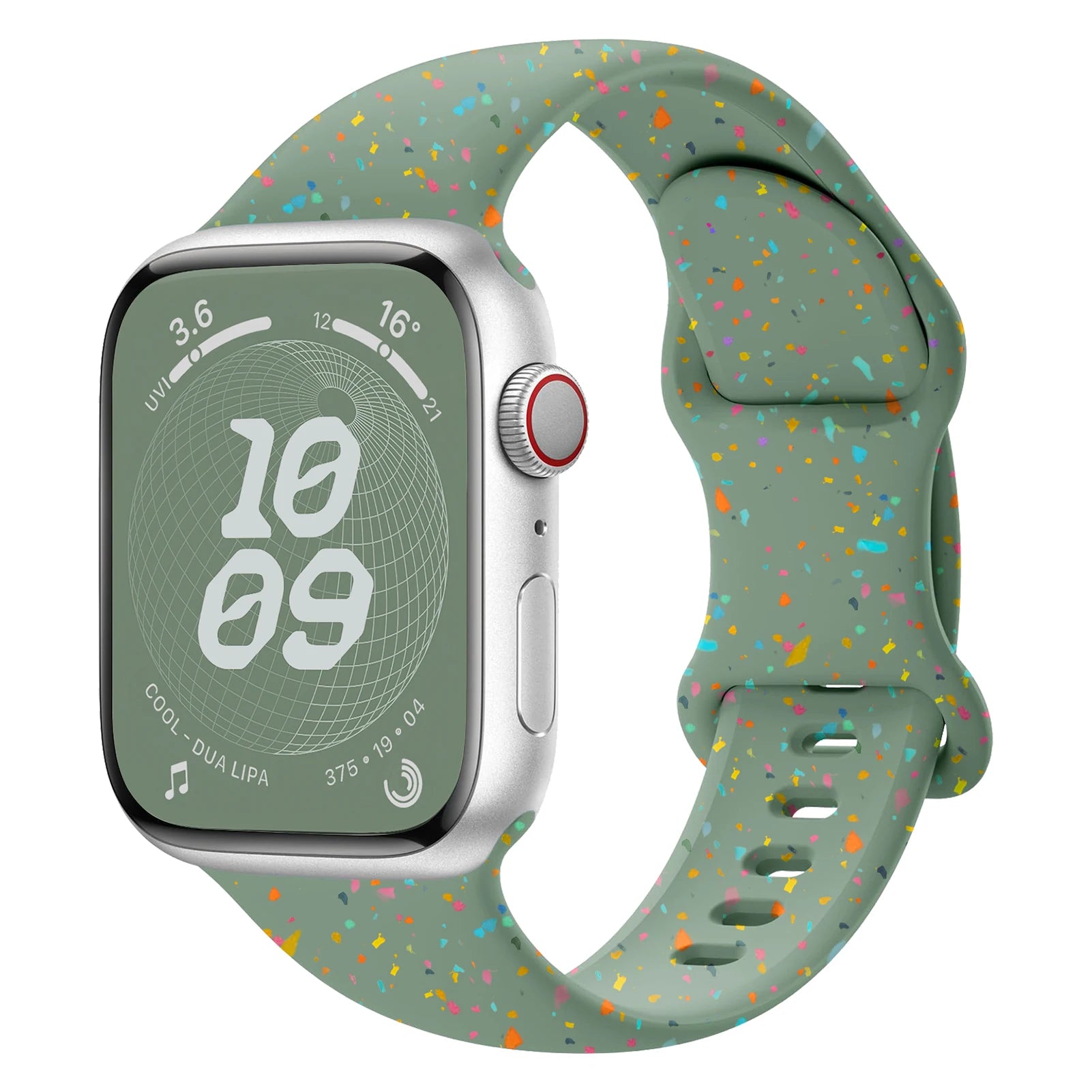 Silicone Strap for Apple watch band 40mm 41mm 45mm 44mm 46mm 49mm 42mm Breathable bracelet iwatch Series 11 10 9 8 SE 3 Ultra 2