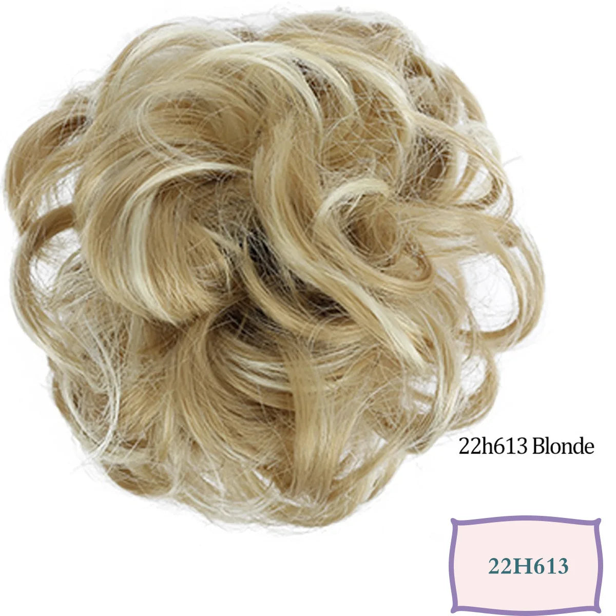 Synthetic Messy Hair Bun Chignon Scrunchies Fake Hair Band Braid Elastic Hairpiece Tail Chignon Donut Updo Hair Pieces for Women