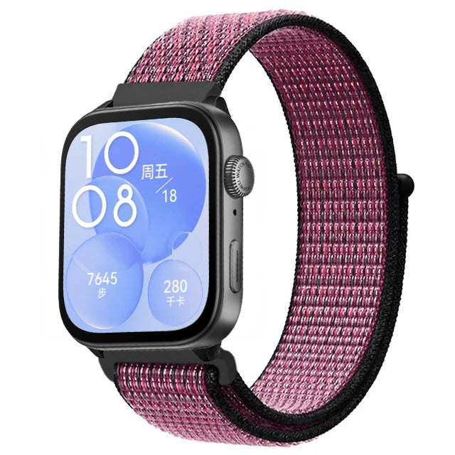 Nylon Loop Strap For Huawei Watch Fit 5/4/3 Sport Breathable Replacement Bracelet Wristband Huawei Watch Fit 4 5 Pro Accessories