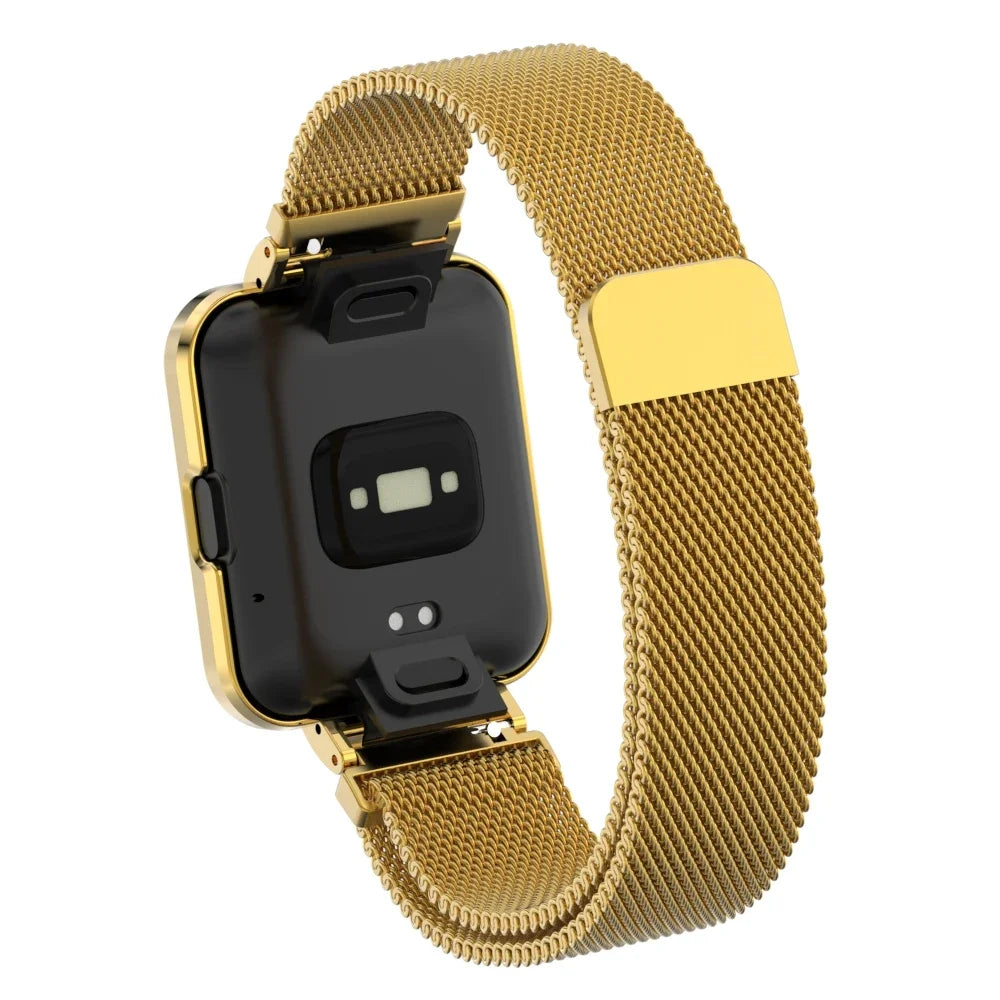 Milanese Strap For Xiaomi Redmi Watch 2 Lite Smart Watch Metal Frame Protector Case Bracelet Watchband For Redmi Watch 1 strap