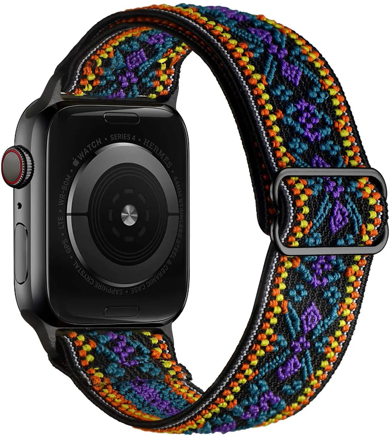 Scrunchie Strap for Apple Watch Band 45mm 44mm 40mm 41mm Adjustable Nylon Bracelet iWatch Series Ultra 3 4 5 SE 6 7 8 9 10 11