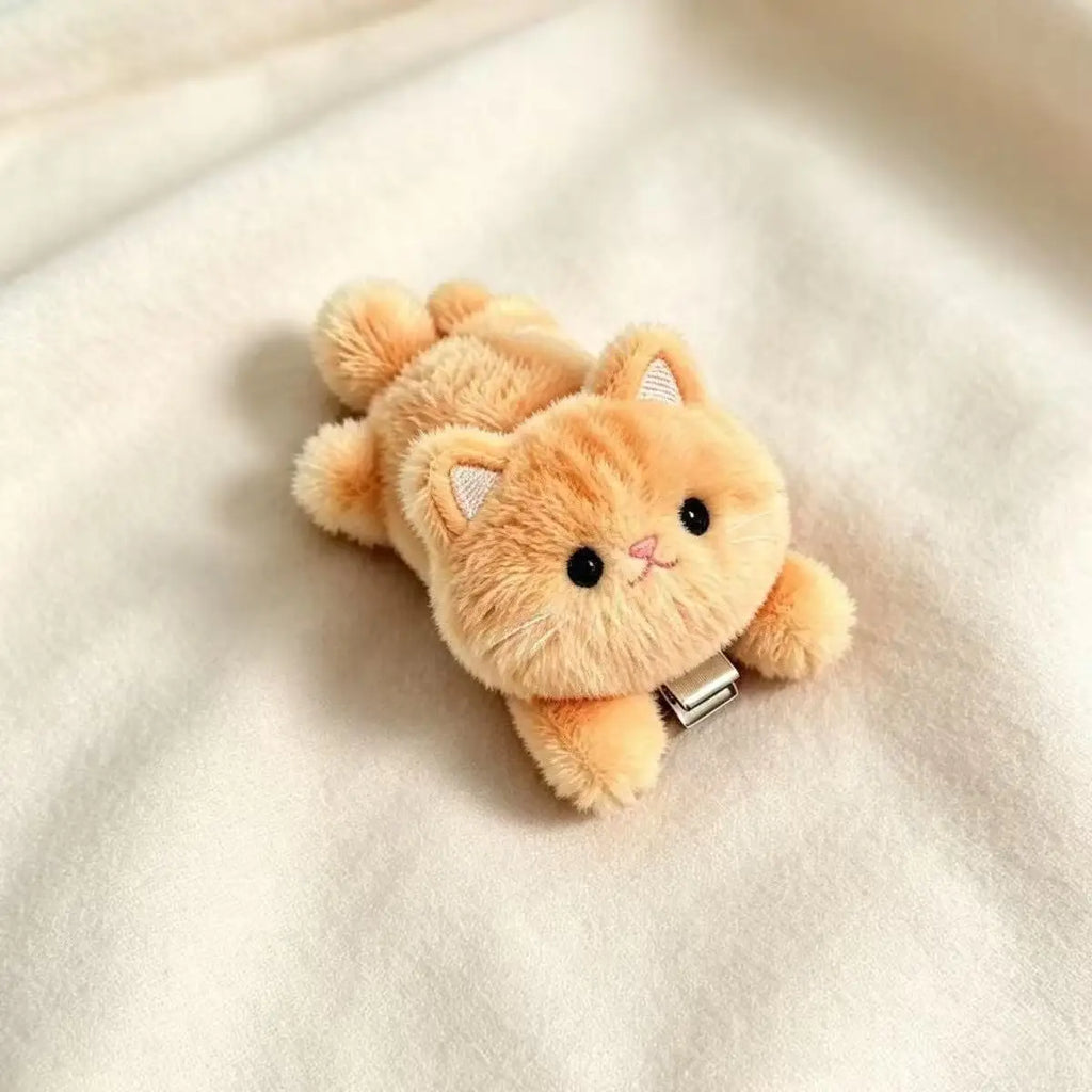 1/2PCS Cute Cat Hair Clip for Women 2026 New Elegant Duckbill Hairpin Girls Side Bangs Hair Barrettes Daily Hair Accessories