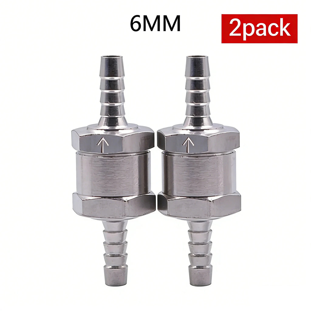 Fuel Non-Return Check Valve 6/8/10/12mm Alum Alloy One-Way for Petrol Diesel Water – Peugeot Renault Low-Pressure Systems