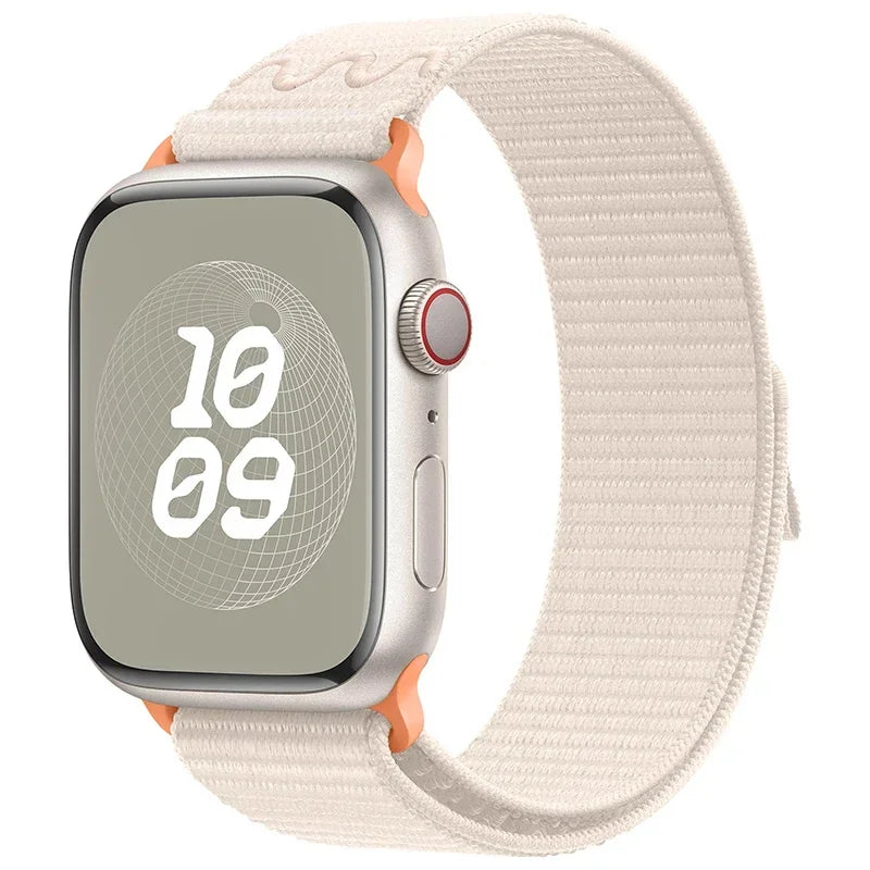 Nylon Band for Apple Watch Band Ultra 2 49mm 44mm 40mm 45mm 41mm 42mm 40mm Bracelet Strap IWatch Ultra Series 9 7 6 5 Se 8