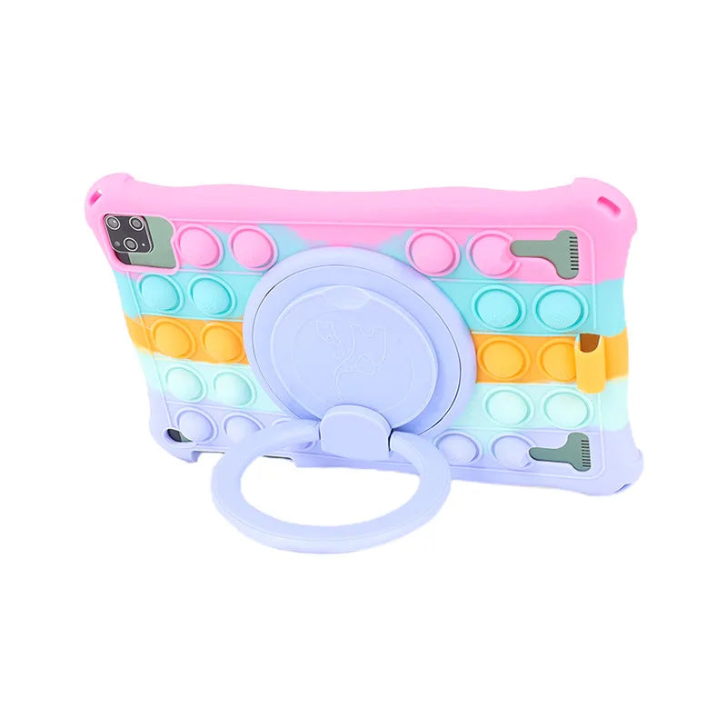 Funda Para 10.1" Universal Silicone Tablet Case 10 10.1 inch Android Tablet PC Shockproof Stand Cover Cases 25*16CM/9.84x6.3inch