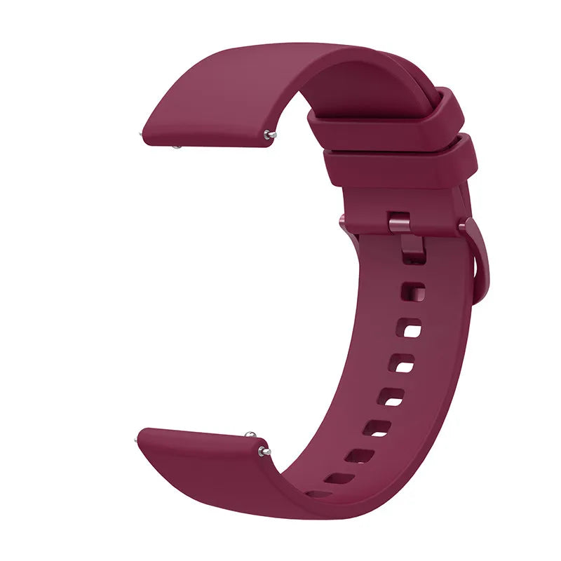 Soft Silicone Strap for Garmin Vivoactive 5 4 3 Forerunner 570 265 265s 255 55 158 165 Music Venu 3 2 S Sq 2
