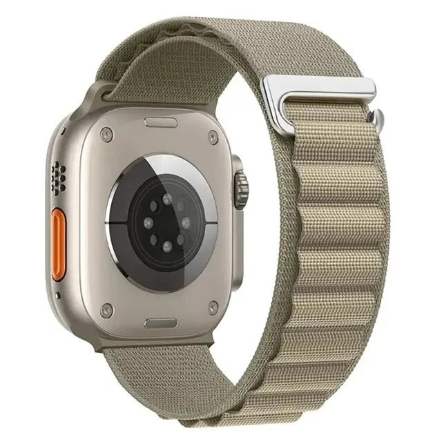 Alpine Loop Strap For Apple Watch Band 49mm 45mm 42mm 44mm 41mm 40mm 38mm Nylon Strap For IWatch Series Ultra 2/SE/9/8/10 46mm