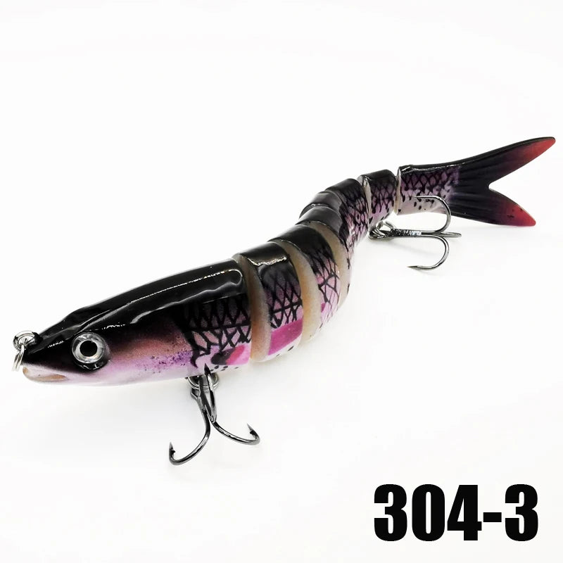 Fishing Lures Multi Jointed Swimbait Crank Bait Slow Sinking Bionic Artificial Bait Freshwater Saltwater Trout Bass Fishing Acce