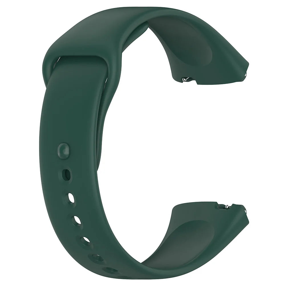 Silicone Strap For Redmi Watch 3 Active/Lite Smart Watch Band + Protective Case Shell