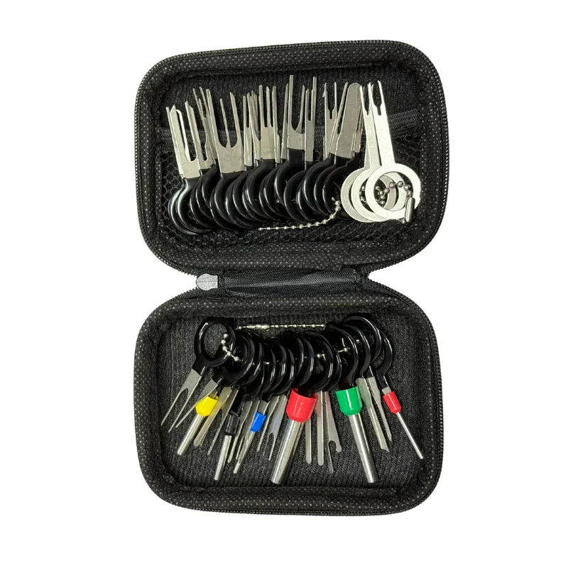 41pcs Universal Car Terminal Removal Repair Tool Wire Plug Connector Extractor Puller for Car Terminals Disassembly Hand Tools
