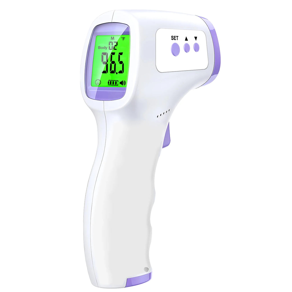 Non-contact Laser Body Temperature Ear Thermometer Oximeter or Infrared Fever Thermometer Medical Household Digital Infant Adult