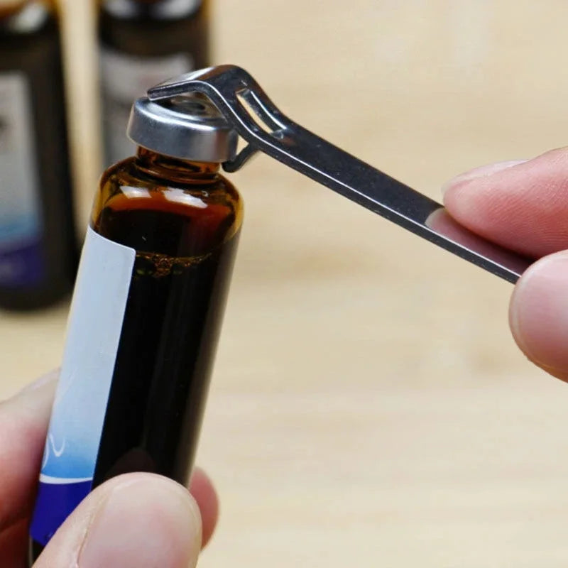 1/5Pcs Stainless Steel Oral Liquid Vial Opener Nurse Doctor Medical Tool Portable Ampule Bottle Can Opener Kitchen Accessories
