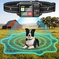 Dog Electronic Fence | Outdoor GPS Fencing System | Waterproof Wireless Fence | Dog Training Collar | Adjustable Warning Intensity | Fence Radius: 33–999 Yards | Rechargeable Smart Pet Containment System