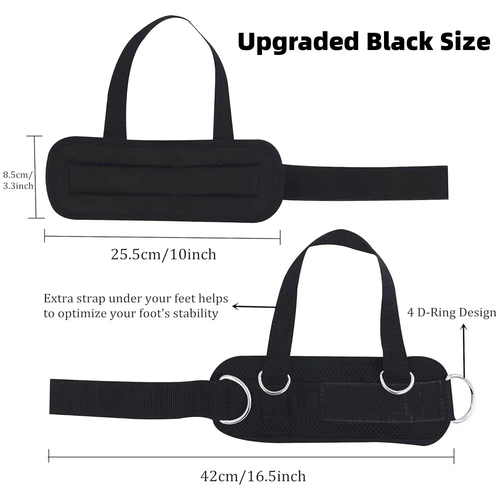 Ankle Straps for Cable Machine, Cable Ankle Attachment for Gym, Ankle-Cuff,Kickback Ankle Strap for Glute Workout,Leg Extensions