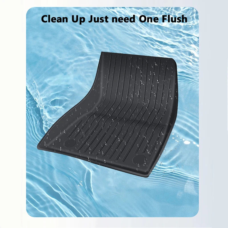 For Tesla Model 3 Highland Floor Mat Left and Right Hand Drive TPE Carpet Waterproof Weather-resistant Foot Pads Mats