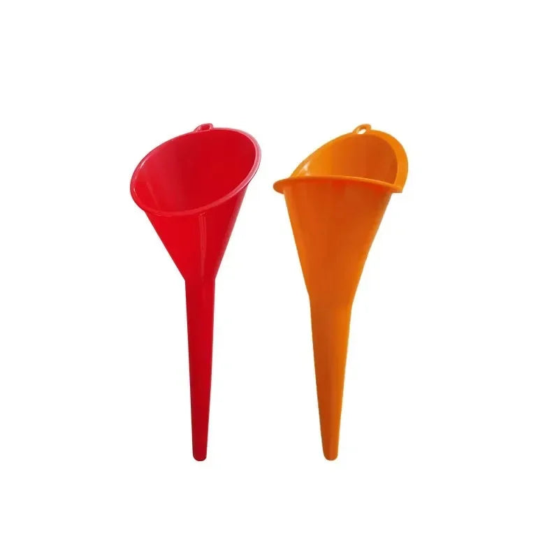 Car Long Stem Funnel Oil Fuel Filling Tools Anti-splash Plastic Oil Funnel Motorcycle Refueling Tools Auto Accessories