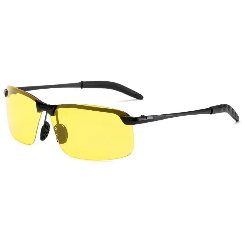 1/2pcs Photochromic Polarized Sunglasses Intelligent Color Changing Sun Glasses Driving Fishing Cycling Day Night Vision Goggles