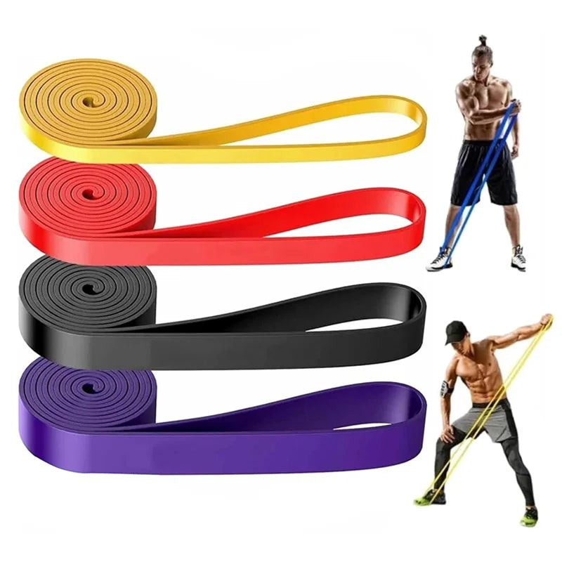 Pull Up Resistance Bands 4 Levels Heavy-Duty Exercise Bands For Muscle Training Yoga Calisthenics Fitness Workouts Unisex