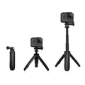 Mini Extendable Tripod Foldable Tripod Portable Monopod for Go Pro Hero 13 12 11 Black Session Osmo Action Camera Vlog Accessory