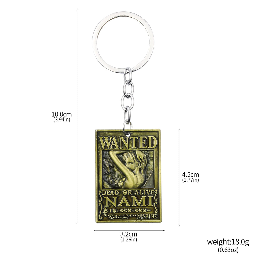 One Piece Luffy Straw Hat Keychain Rotatable Zoro Skull Metal Pendant Role-Playing Decorative Accessories Fan Jewelry Gift