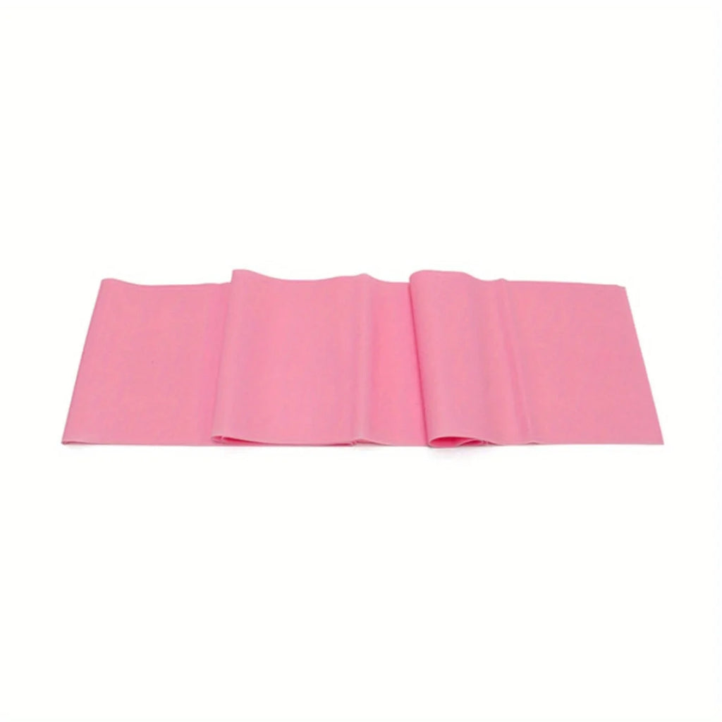 Latex Elastic Resistance Band - 1pc Workout Pilates Band for Gym Home Fitness Exercise