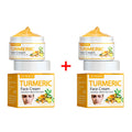 Turmeric Face Cream Firming Lifting Fade Fine Lines Anti-Aging Reduce Wrinkle Lightening Brightening Nourishing Skin Care Lotion