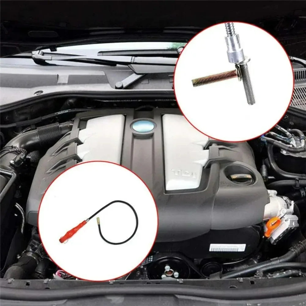 Strong Magnetic Pick Up Tool Flexible Magnet Spring Grip Grabber Hand Tools for Picking Up Nut Bolt Adjustable Pickup Rod Stick