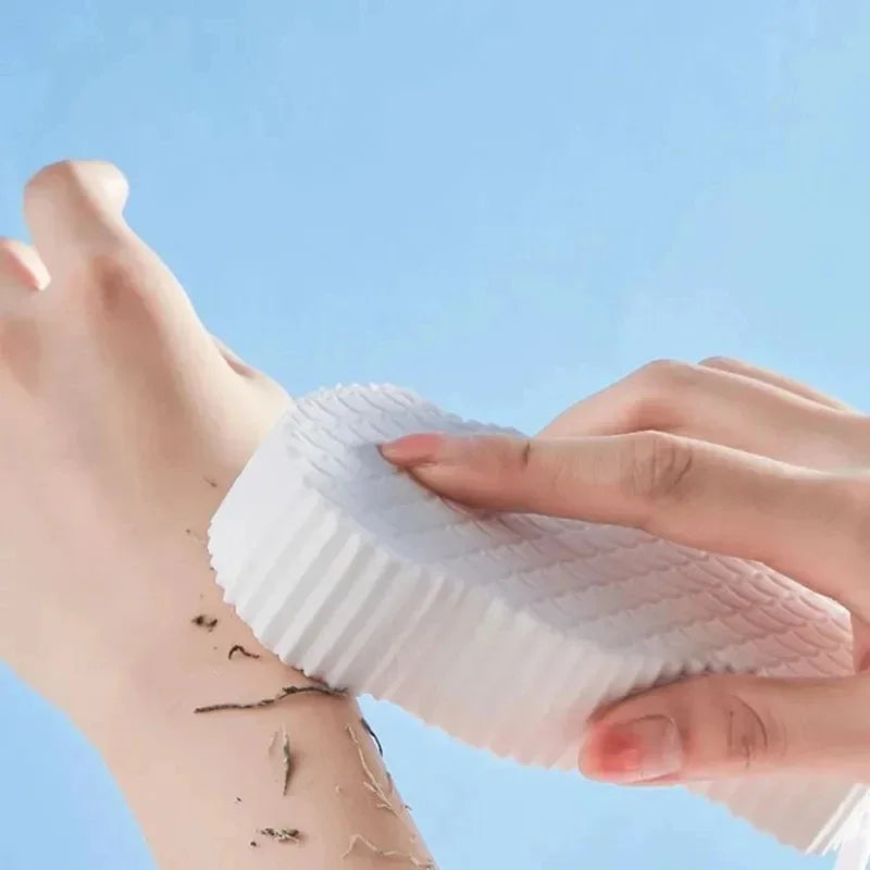 1pcs Soft Sponge Body Scrubber Bath Exfoliating Scrub Sponge Shower Brush Body Skin Remover Exfoliante