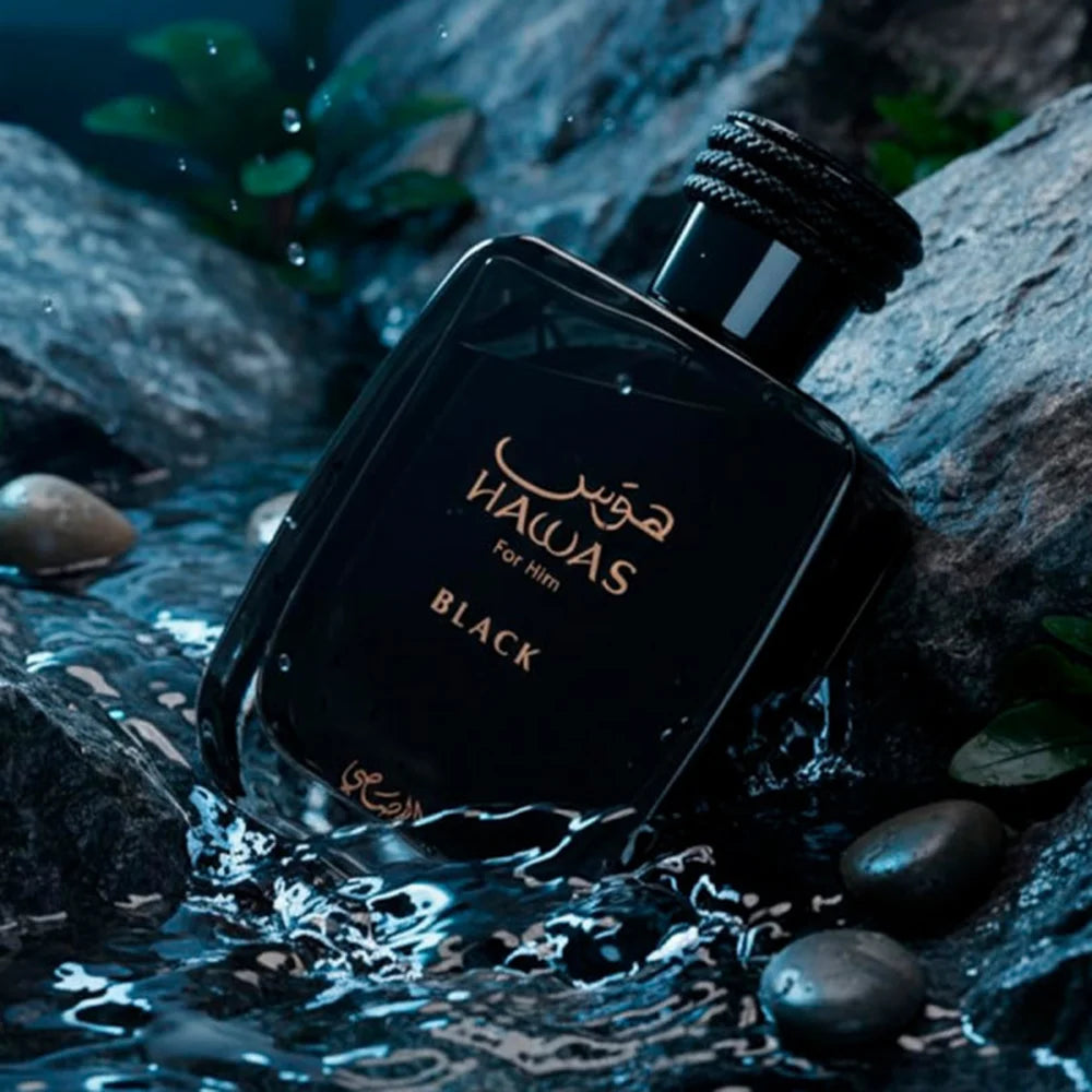 Hawas Ice for Men Eau de Parfum, 100ml(3.4 Oz), Premium Arabian Fragrance