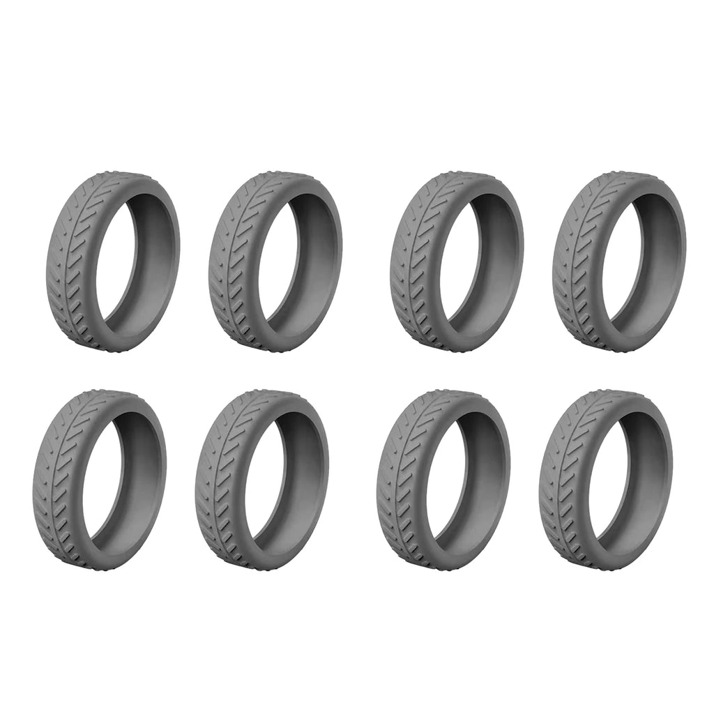 1/4/8PCS Silicone Cover Luggage Wheels Cover Luggage Protection Wheels Guard Carry On  Accessories Wheels Cover for Reduce Noise