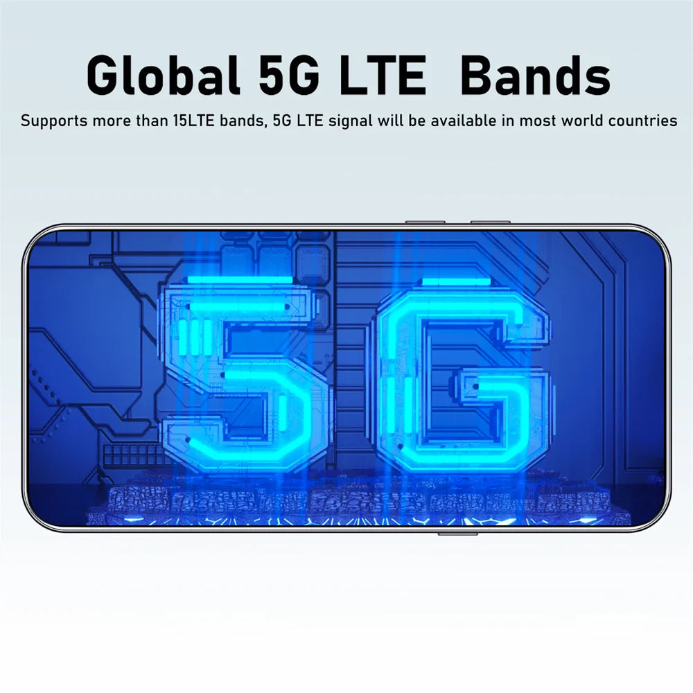K-Touch NEW 26 Ultra Mobile Phones Smartphone Android 15 Global Version 5G Cell phone 7.3 Inch 16+48MP AI Camera 22GB+2TB 7800mAh Wifi GPS Cellphones